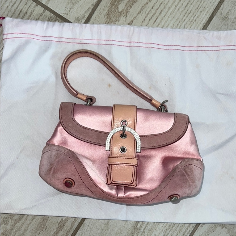 Coach Elegant Pink Handbag